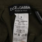 Elegant Green Cashmere Sport Pants