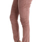 Chic Brown Capri Cropped Pants for Elegant Evenings