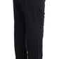 Elegant Black Formal Cotton Pants