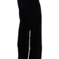 Chic Black Regular Fit Trousers