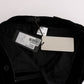 Chic Black Regular Fit Trousers