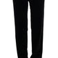 Chic Black Regular Fit Trousers