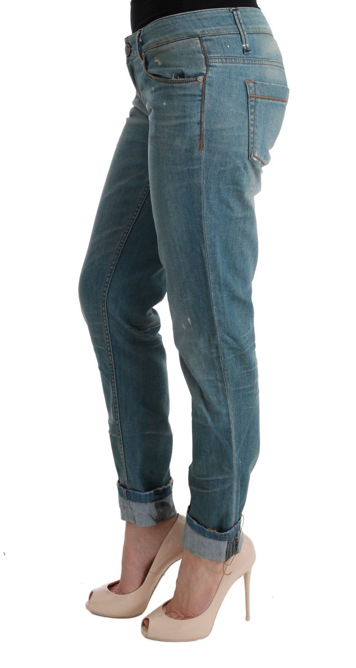 Elegant Slim Fit Designer Jeans