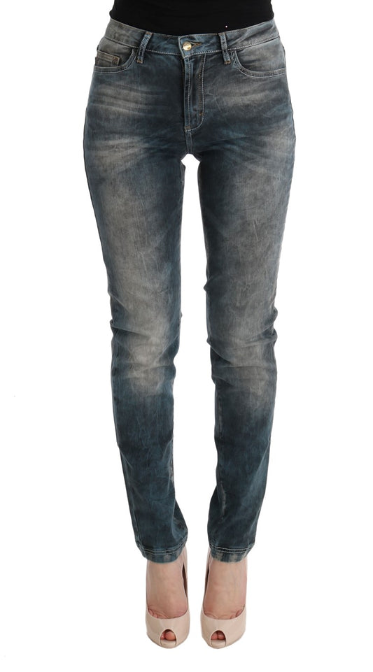 Chic Blue Wash Slim Fit Jeans