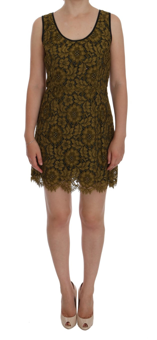 Sunshine Floral Lace Midi Dress