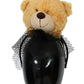 Teddy Bear Gold Crown Crystal Hairband
