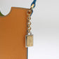 Elegant Leather Phone Cover with Gold Accents