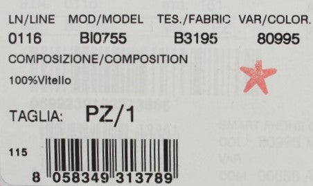 Elegant Leather Phone Cover with Gold Accents