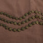 Chic Brown Crewneck Cotton Sweater