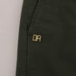 Elegant Slim Fit Green Chinos