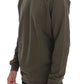 Green Crewneck Cotton Sweater