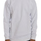 White Crewneck Cotton Sweater
