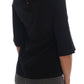 Embellished Sacred Heart Silk Blouse