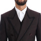 Bordeaux Sicilia Tuxedo - Opulent 3-Piece Suit