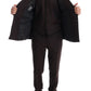 Bordeaux Sicilia Tuxedo - Opulent 3-Piece Suit