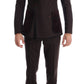 Bordeaux Sicilia Tuxedo - Opulent 3-Piece Suit