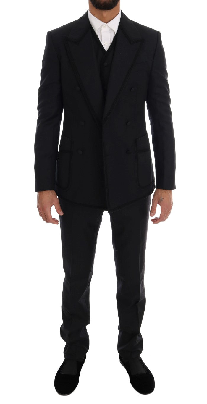 Elegant Blue Sicilia Tuxedo Suit