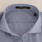 Elegant Blue Striped Formal Shirt