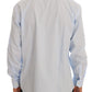 Elegant Light Blue Dress Formal Shirt
