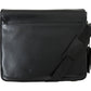 Elegant Two-Tone Leather Messenger Bag