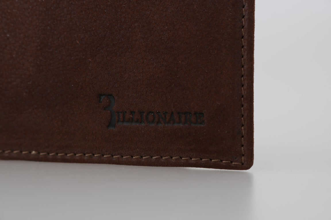 Elegant Brown Leather Men's Wallet