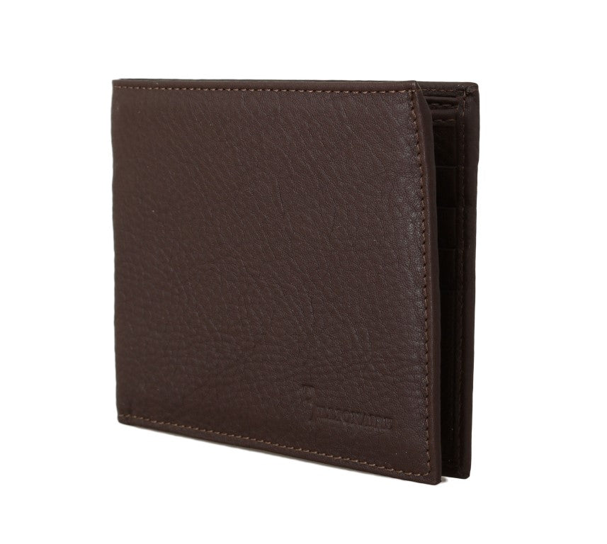 Exquisite Leather Men's Wallet in Brown