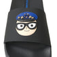 Black Slides Sandals Beach Saint Barth Shoes