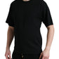Black DG Crown Cotton Round Neck T-shirt