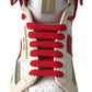 Multicolor High-Top Leather Sneakers
