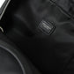 Black Calfskin Leather Logo Palermo Backpack Bag
