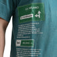 Blue Cotton Milano Street Round Neck T-shirt