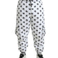 White Logo DG Print Men Jogger Sweatpants Pants