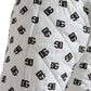 White Logo DG Print Men Jogger Sweatpants Pants