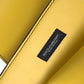 Yellow Leather DG Logo Eyewear Sunglasses Case Cover Bag