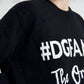Elegant Black Cashmere Pullover Sweater