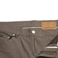 Brown Cotton Stretch Skinny Men Pants