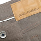 Brown Cotton Stretch Skinny Men Pants