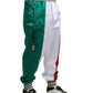 Multicolor Italian Patch Slim Jogger Pants
