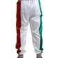 Multicolor Italian Patch Slim Jogger Pants