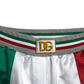 Multicolor Italian Patch Slim Jogger Pants