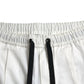 White Cotton Blend Jogger Men Sweatpants Pants