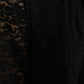 Black STAFF Blouse Floral Lace Nylon Top