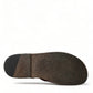 Elegant Black & Red Fur-Trimmed Sandals