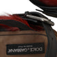 Elegant Black & Red Fur-Trimmed Sandals