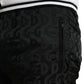Black Stripes Nylon Skinny Men Jogger Pants