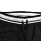 Black Stripes Nylon Skinny Men Jogger Pants