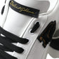 White Black Portofino Leather Shoes Sneakers