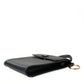 Black Calf Leather Logo Plaque Mini Crossbody Bag