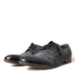 Black Leather Lace Up Formal Derby Dress Shoes