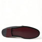 Black Leather Visconti Slippers Dress Shoes